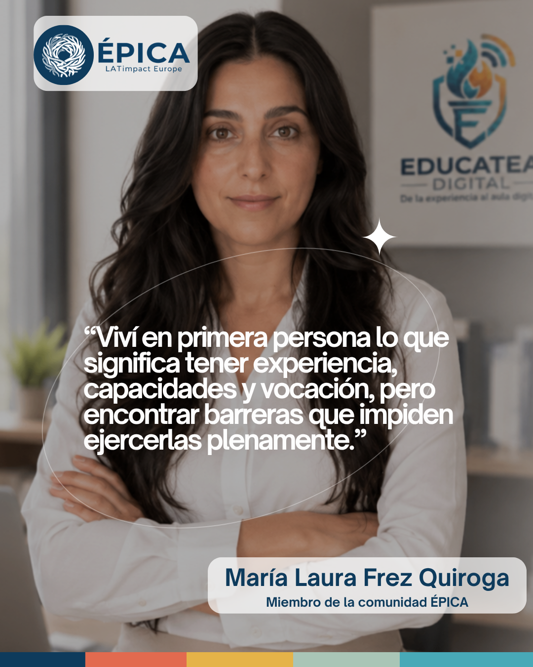 Retrato de María Laura Frez